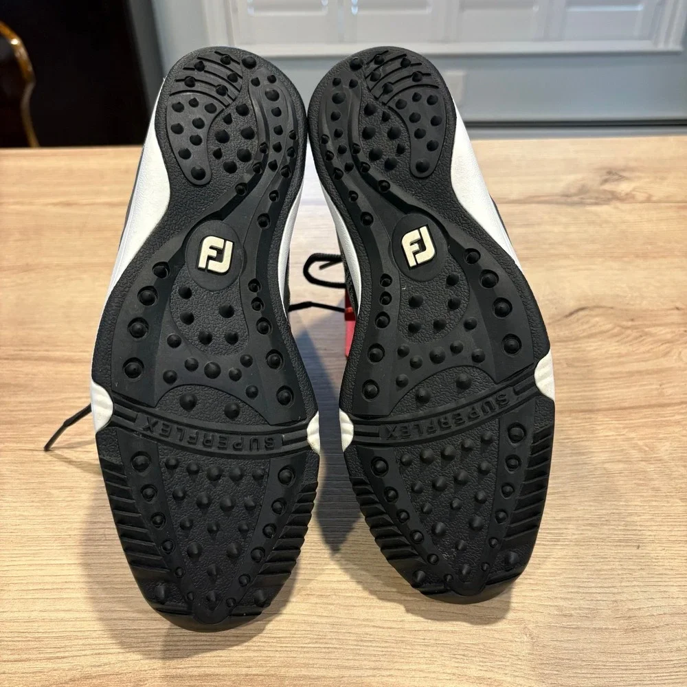 FootJoy‎ FJ Fuel Women Charcoal Black Spikeless Golf Shoes 92904 Size 6 M